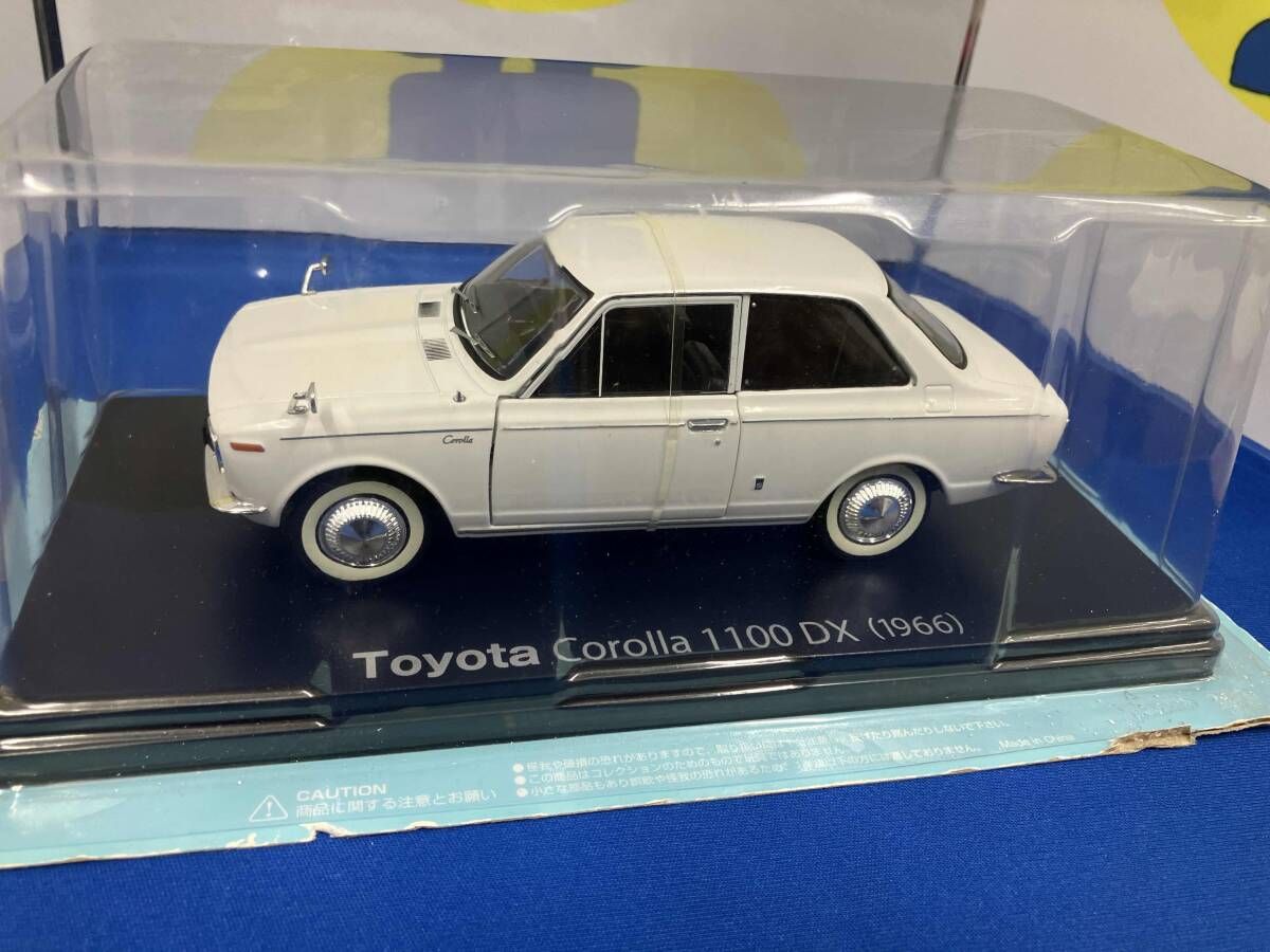 国産名車コレクション1/24 トヨタカローラ 1100DX(1966) ミニカー 現状