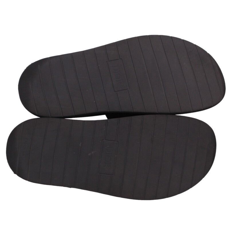  ディオール Aqua バックルスエードレザーストラップフラットサンダル メンズ 43 サンダル 靴