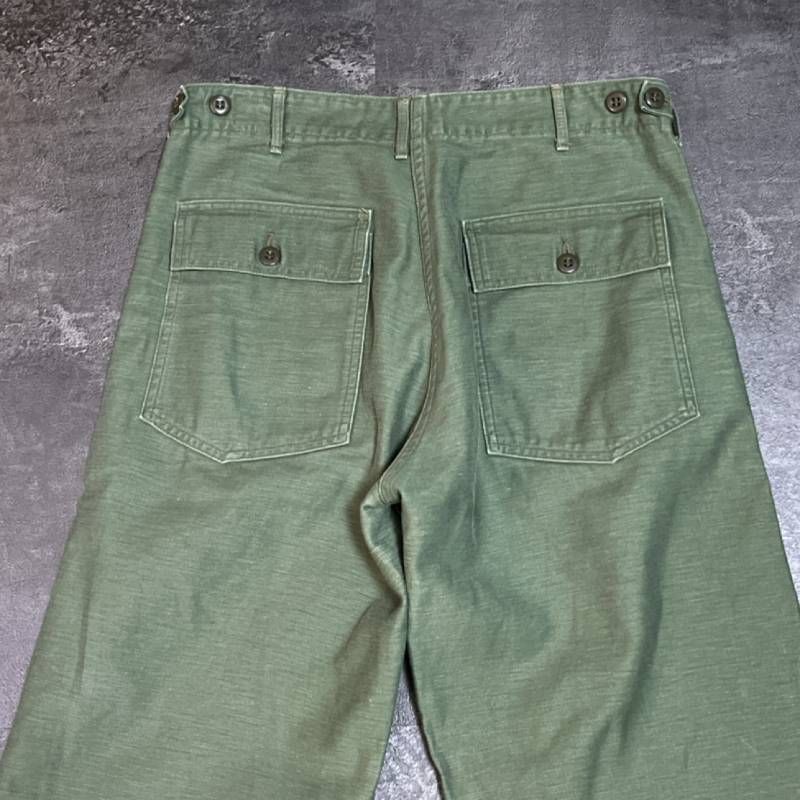 orSlow Fatigue Pants Men's M Khaki Green Made in Japan Baker Pants
