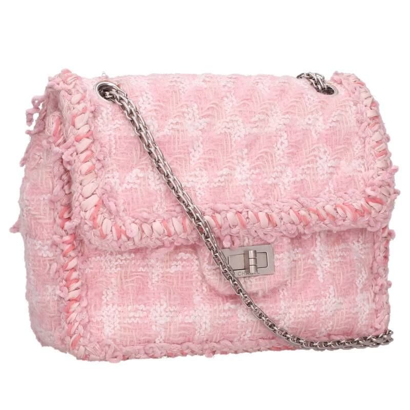 CHANEL シャネル 2.55 ツイード チェーンショルダーバッグ シャネル 2.55 ツイードチェーンショルダーバッグ レディース - メルカリ