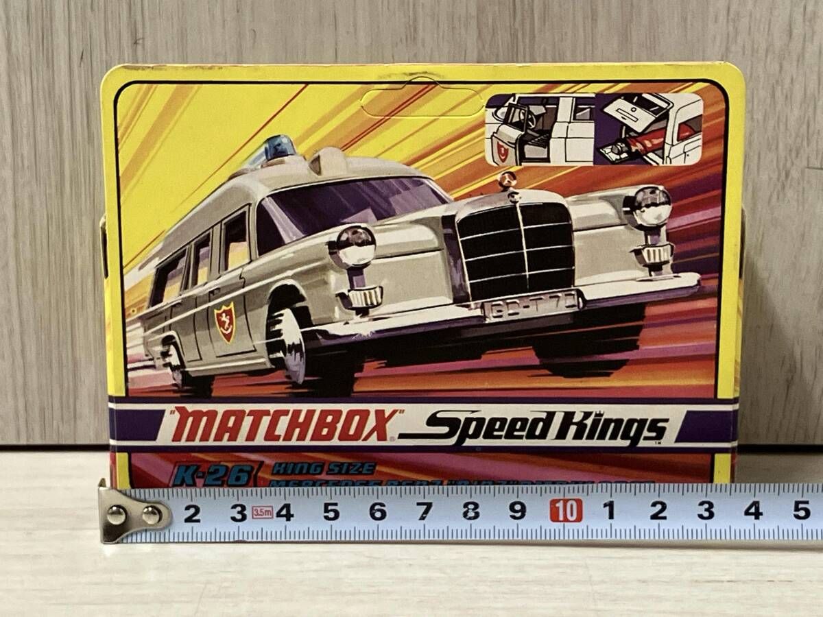 MATCHBOX K-26 メルセデスベンツ BINZ AMBULANCE イギリス製 Speed Kings