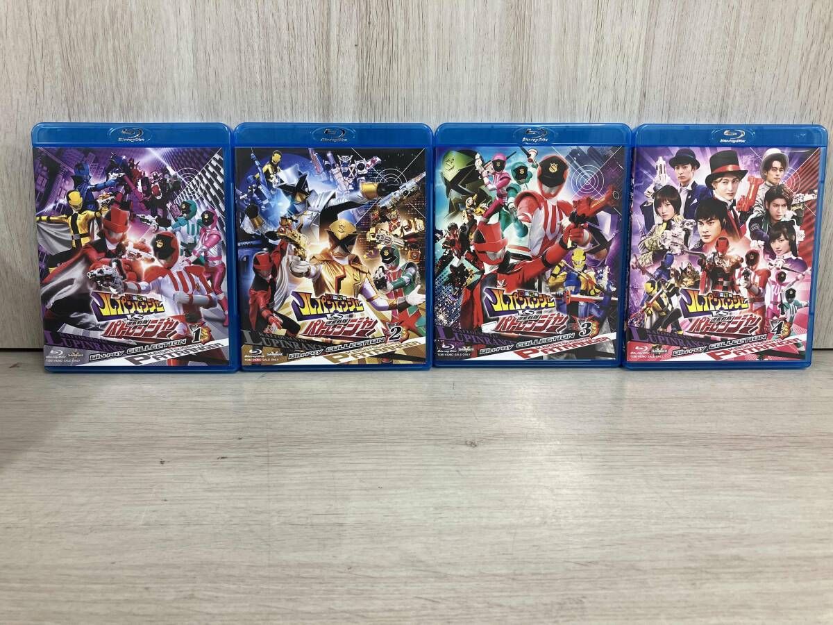 全4巻セット 快盗戦隊ルパンレンジャーVS警察戦隊パトレンジャー Blu ray 1 4 Disc