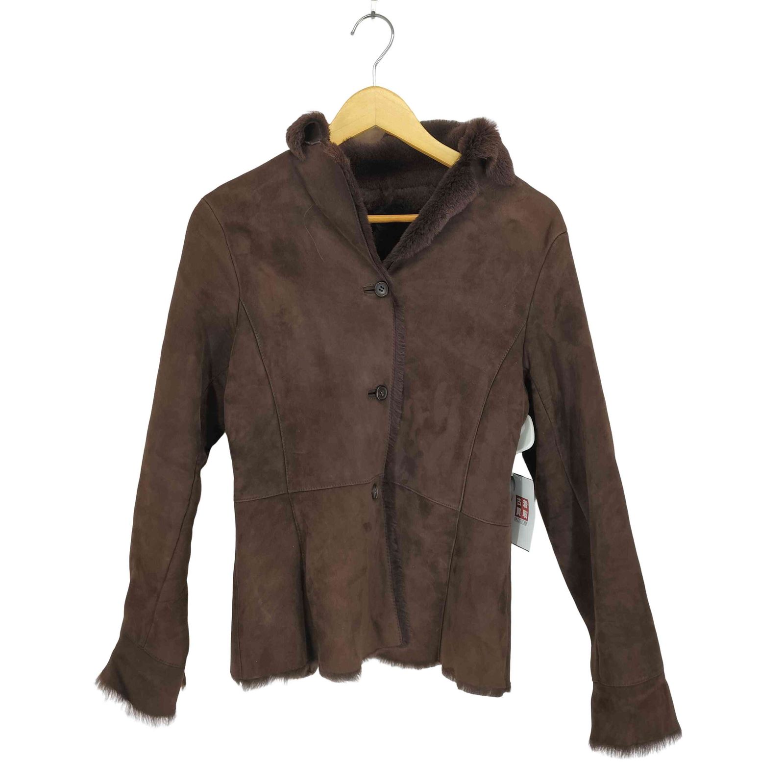 ポールスチュアート Paul Stuart ムートンジャケット レディース 9 AR