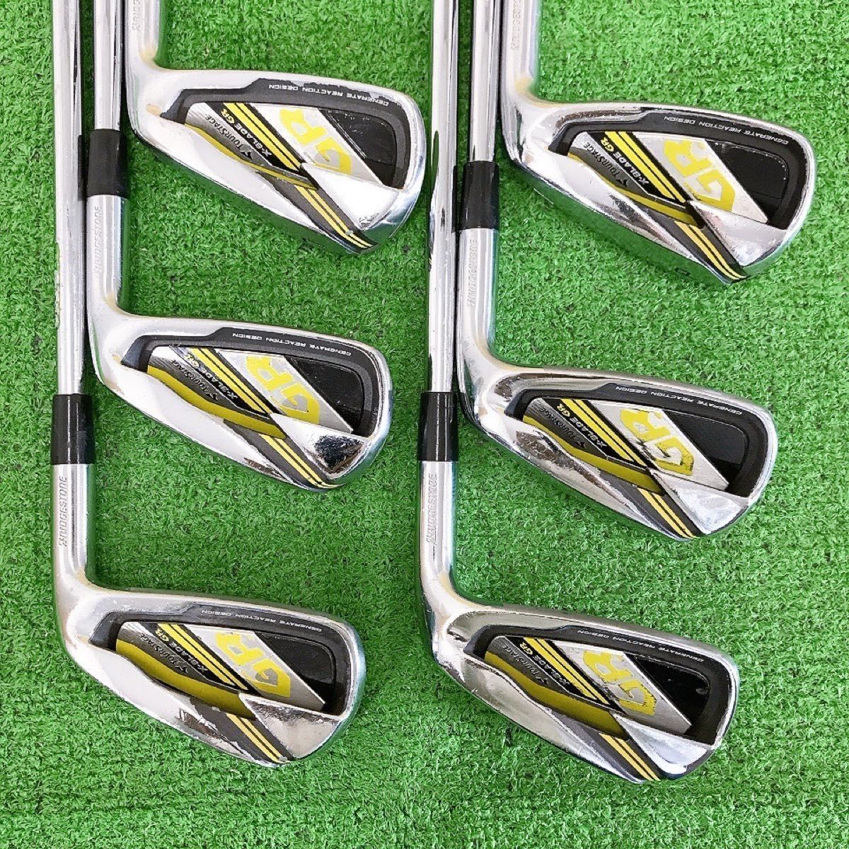 ツ61☆ツアーステージ X-BLADE GR 6本アイアンセット Xブレード S