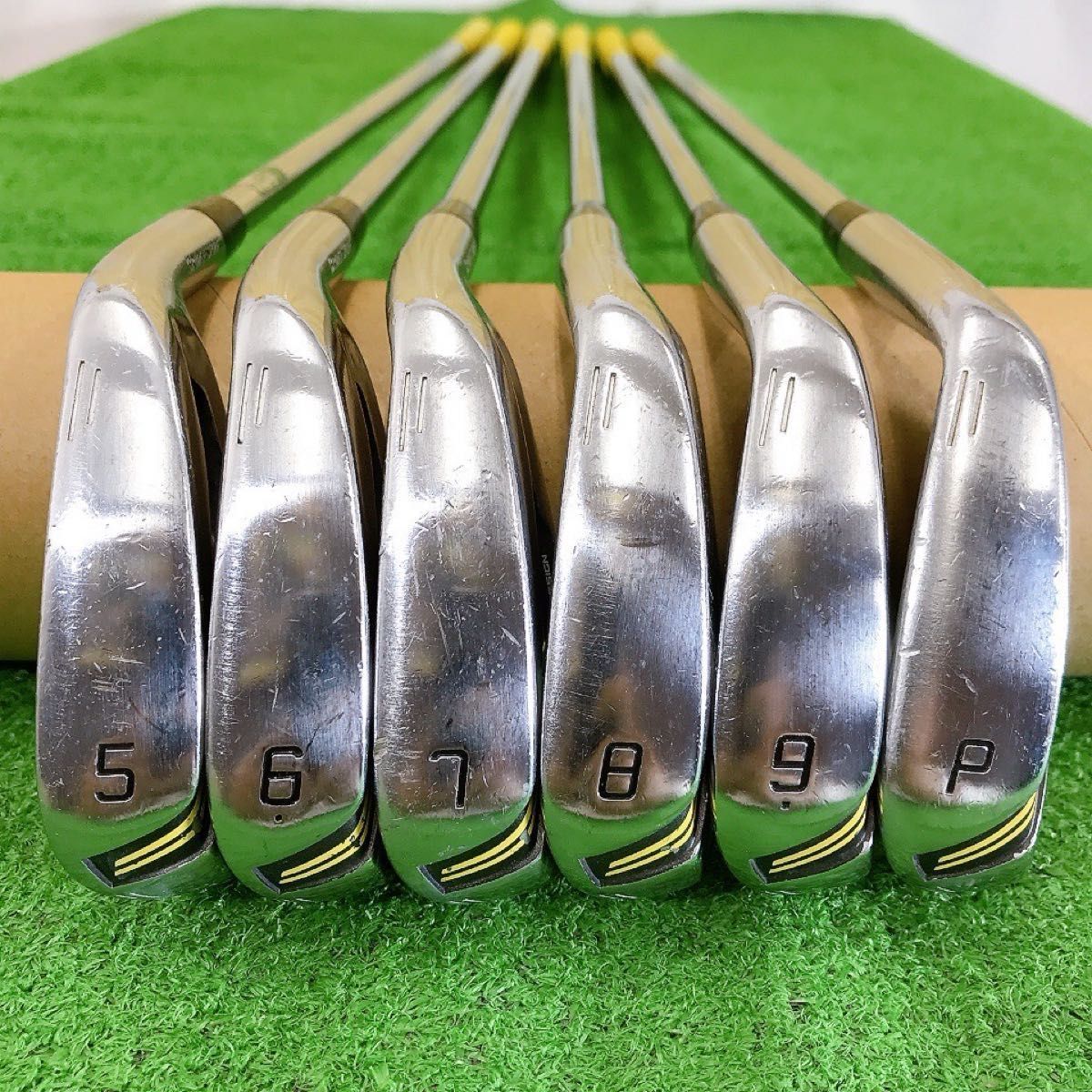 ツ61☆ツアーステージ X-BLADE GR 6本アイアンセット Xブレード S