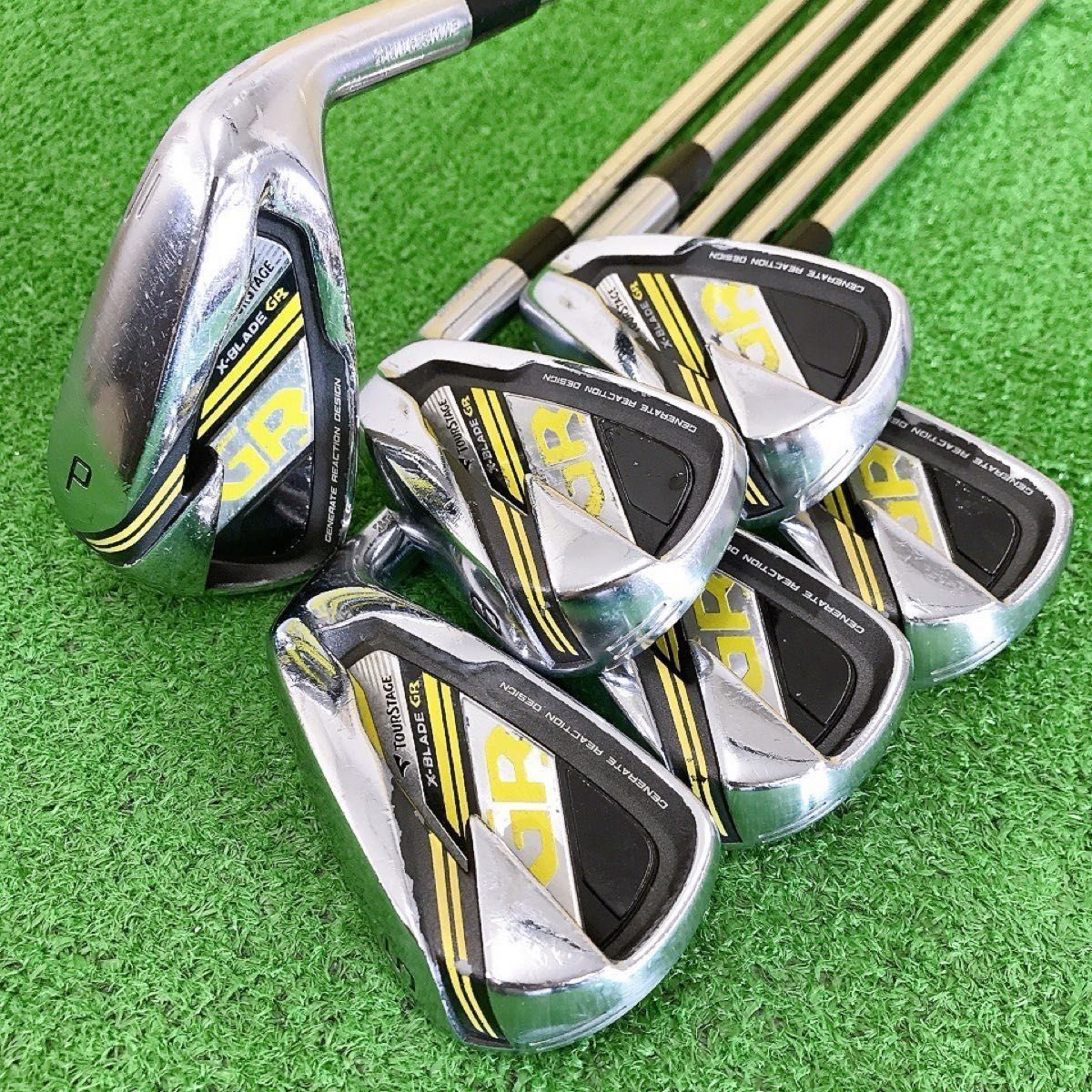 ツ61☆ツアーステージ X-BLADE GR 6本アイアンセット Xブレード S