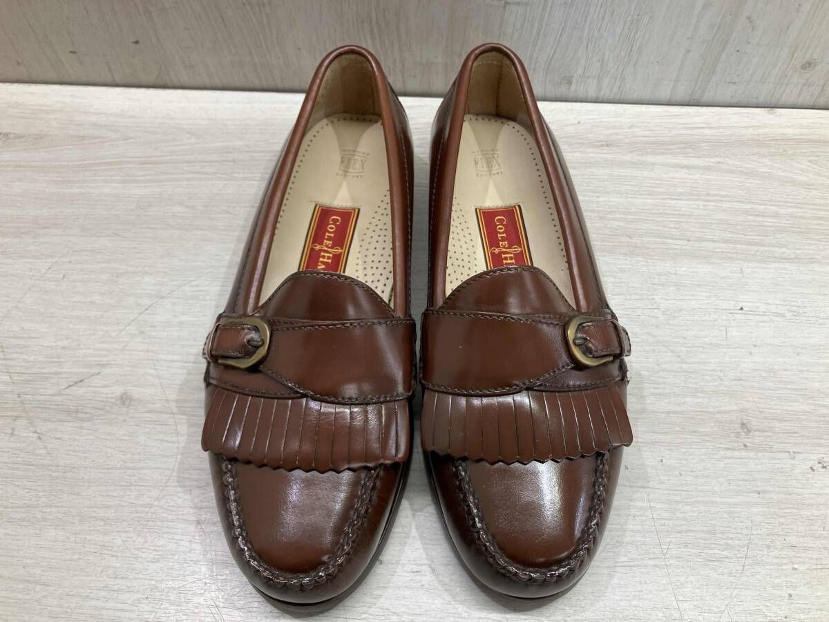 通年 コールハーン ローファー メキシコ製 本革 26-26.5 cm ブラウン