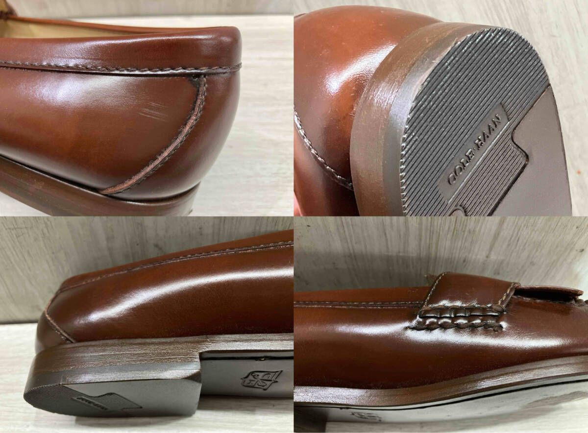  通年 コールハーン ローファー メキシコ製 本革 26-26.5 cm ブラウン その他 靴