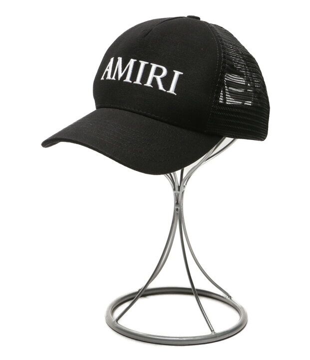 25 aw AMERI CORE LOGO TRUCKER HAT ブラック アメリ メッシュキャップ