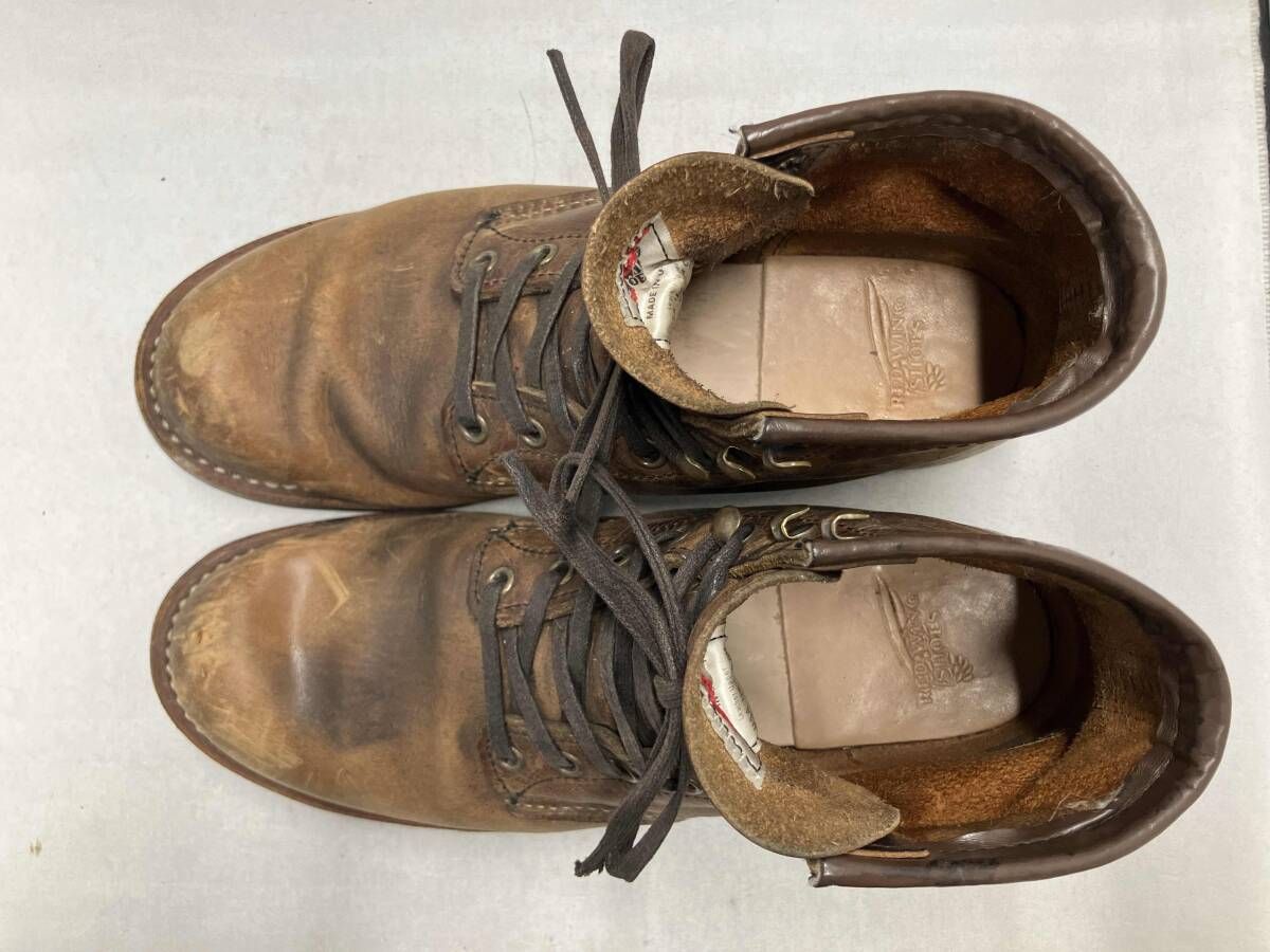 RED WING レッドウィング 3343 ブラックスミス vibram ビブラムソール グッドイヤーレザーウェルト製法 ブラウン サイズ7 25 cm相当