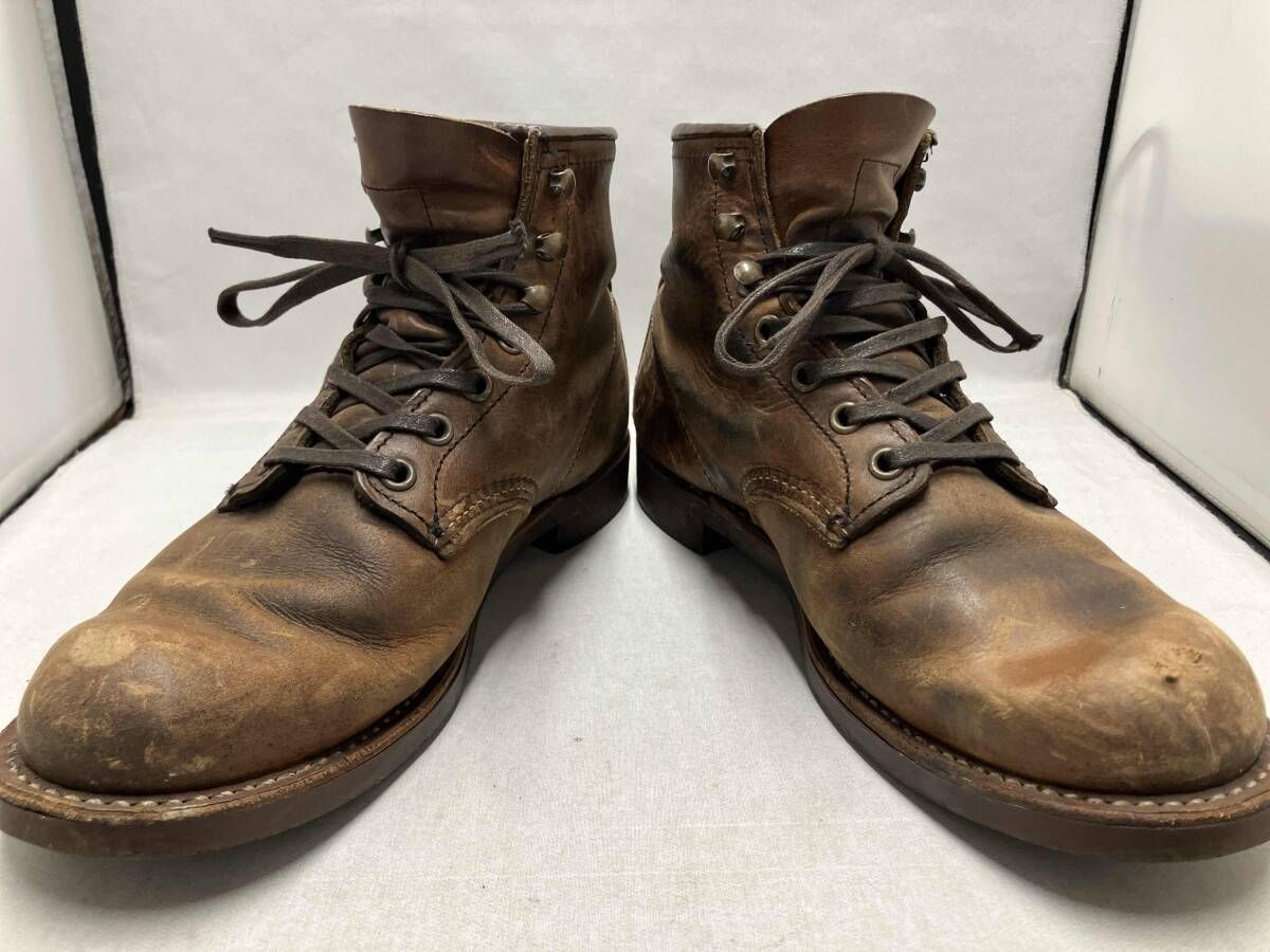 RED WING レッドウィング 3343 ブラックスミス vibram ビブラムソール グッドイヤーレザーウェルト製法 ブラウン サイズ7 25 cm相当