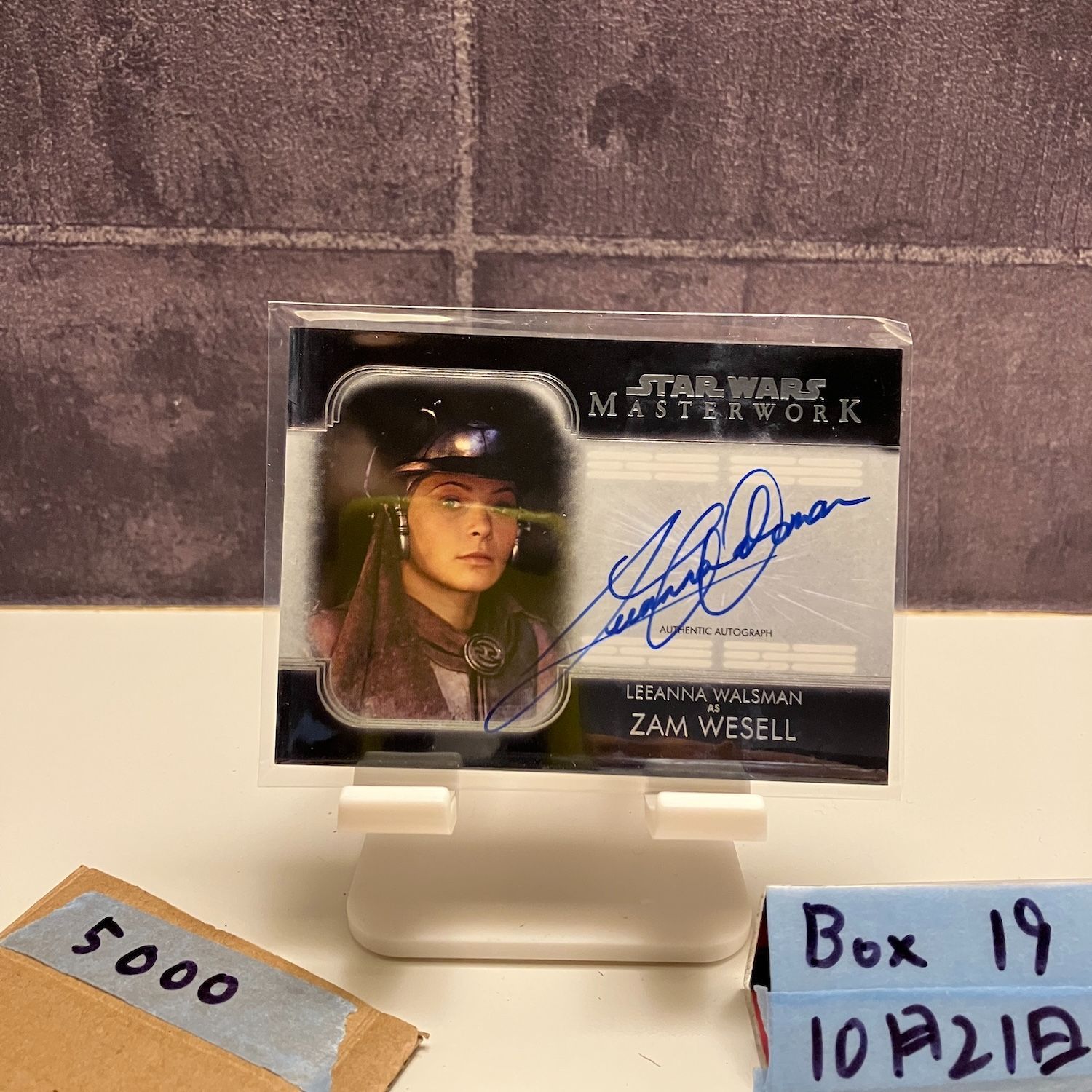 ★世界1枚限定★ スターウォーズtopps 1of1 直筆サイン ☆世界1枚限定☆ スターウォーズtopps 1of1 直筆サイン Yahoo