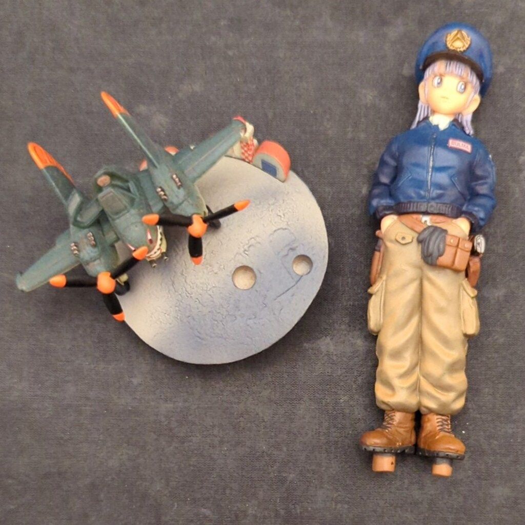 メガハウス DBカプセル09 この世はでっかい宝島DBクロニクル編 ドラゴンボールZ ブルマと戦闘機 ボーナスパーツ