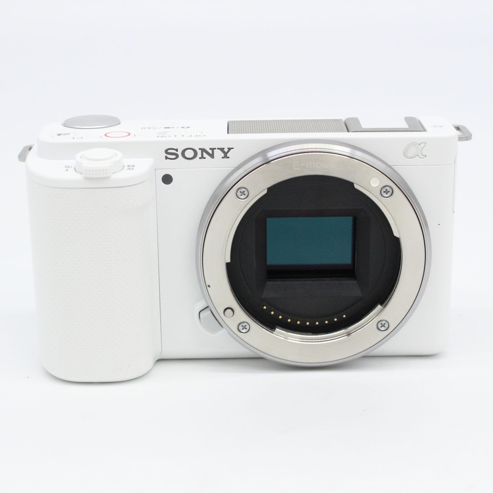 【ほぼ未使用新品同様】SONY α ZV-E10 ホワイト　おまけ付き ほぼ新品 SONY Vlog用カメラ レンズ交換式VLOGCAM ホワイト ZV-E10 W