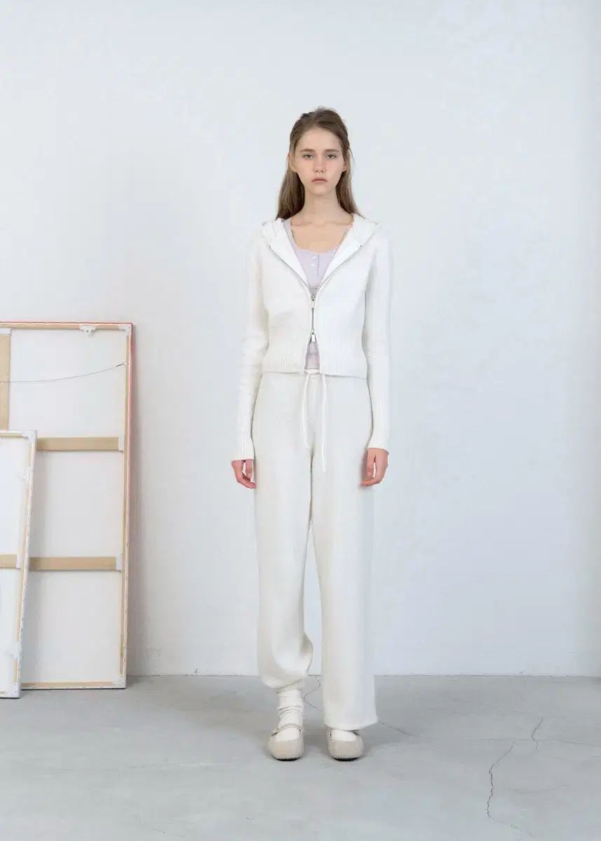 ルベイン Cash wool knit パンツ