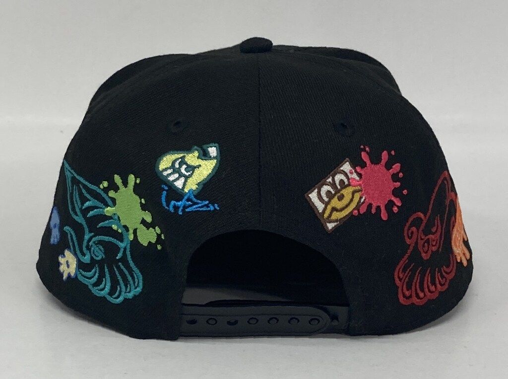 New Era Nintendo 9FIFTY Splatoon x Hat Cap Snapback SQUID | OCTO Fifty Black - US