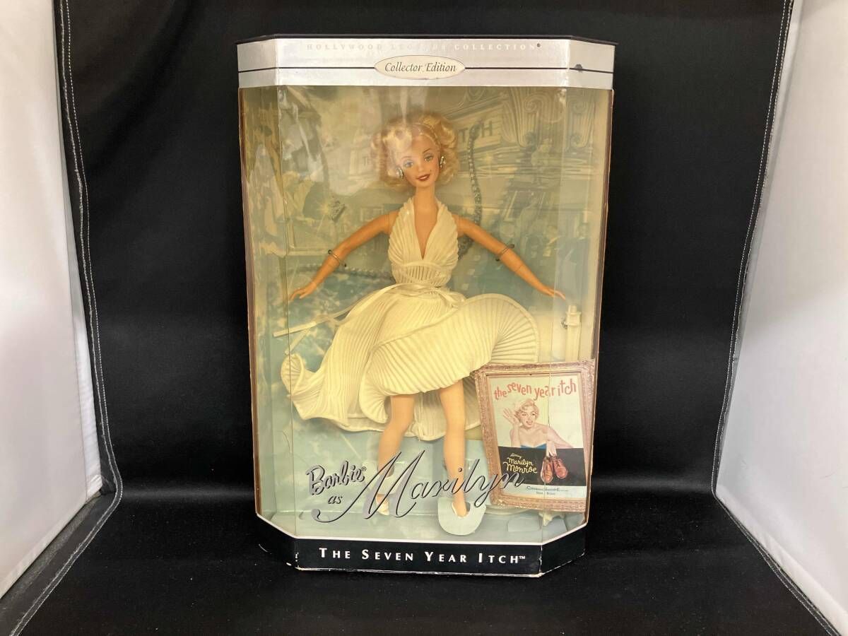 マリリン・モンローバービーと有名でレアなレインボードレスのアウトフィット マリリン・モンローバービーと有名でレアなレインボードレスのアウト