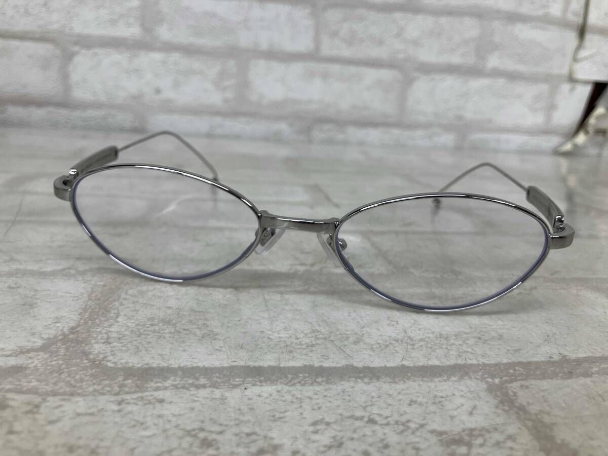 GENTOLE MONSTER MAISON MM 216-02 ジェントルモンスター メゾンマルジェラ レディース シルバー アイウェア めがね