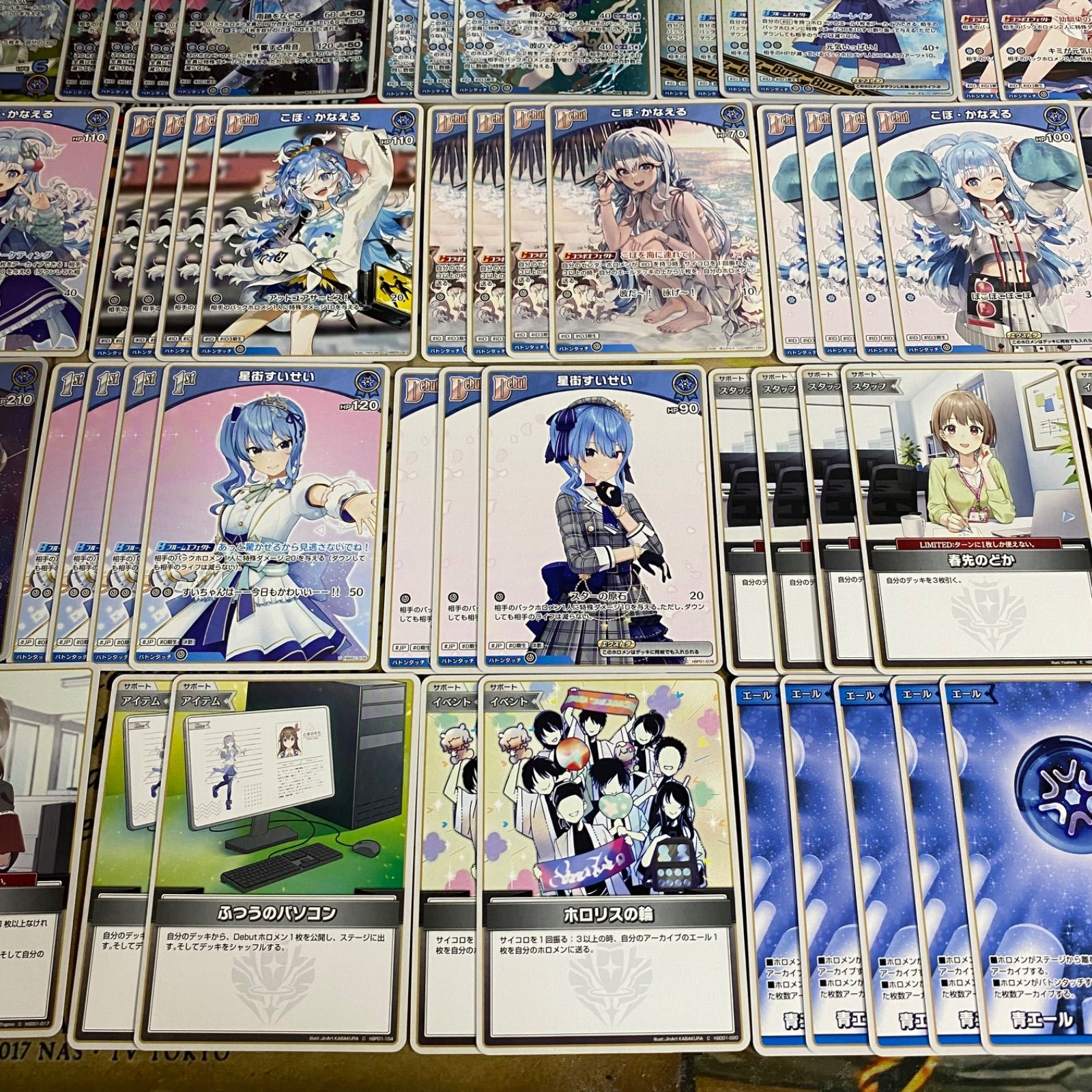 こぼかなえる 星街すいせい デッキ 大会優勝構築済みデッキ ホロライブ