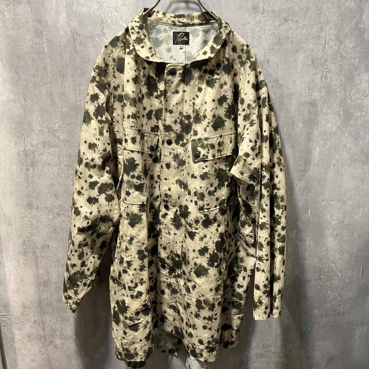 21 SS NEEDLES C.P.Coat-Poly Ripstop コート Mサイズ グリーン IN 069 ニードルス