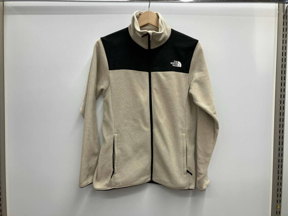 THE NORTH FACE ノースフェイス VERSA MICRO JACKET マウンテンバーサマイクロジャケット ベージュ ブラック Lサイズ