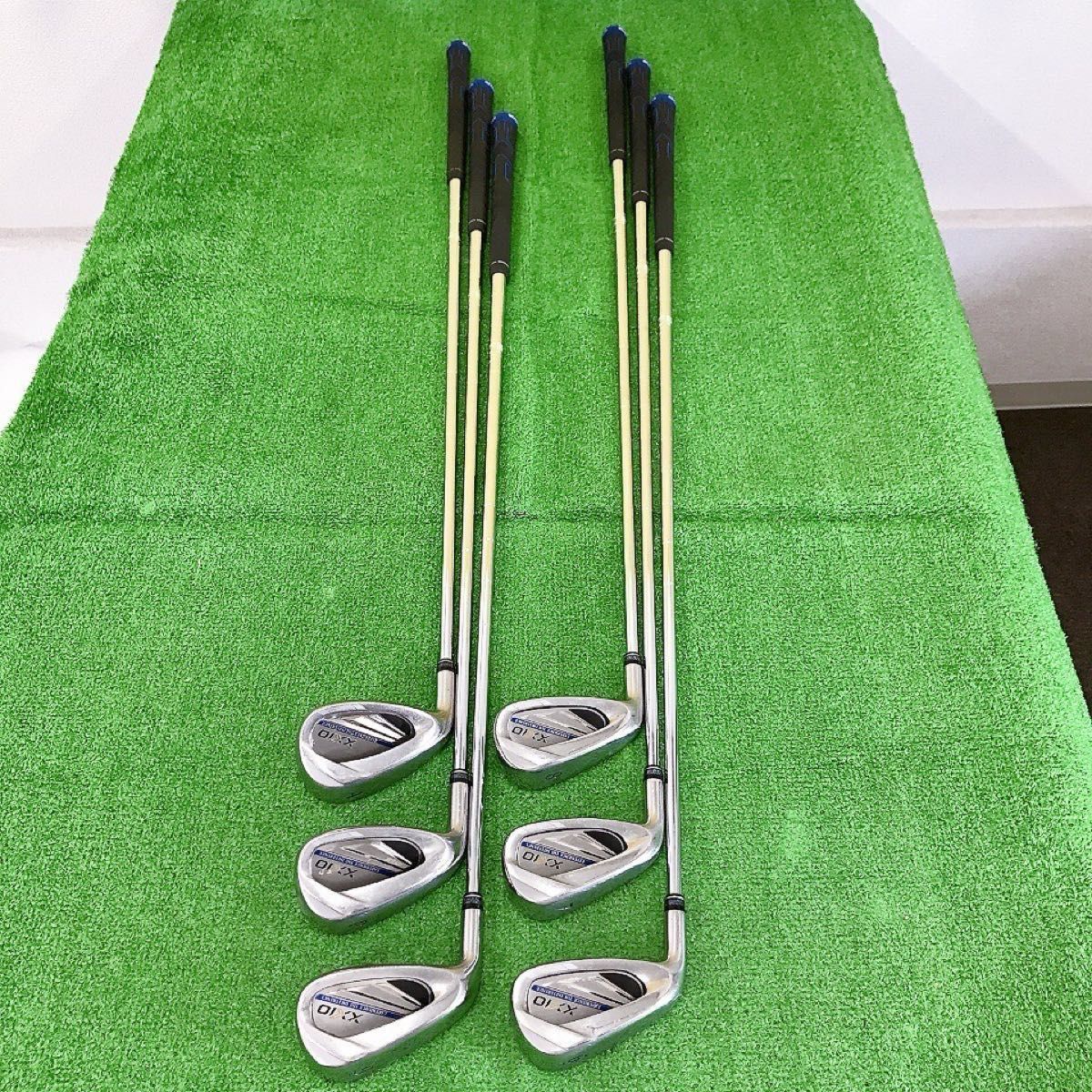 ツ62☆ゼクシオ11 6本レフティアイアンセット XXIO11代目 純正左利き用