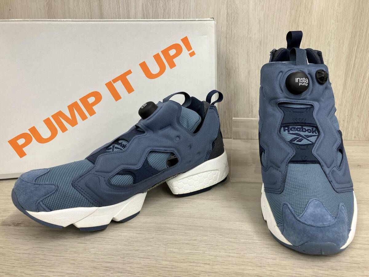 Reebok リーボック INSTAPUMP FURY TECH 27.5cm ネイビー ブルー