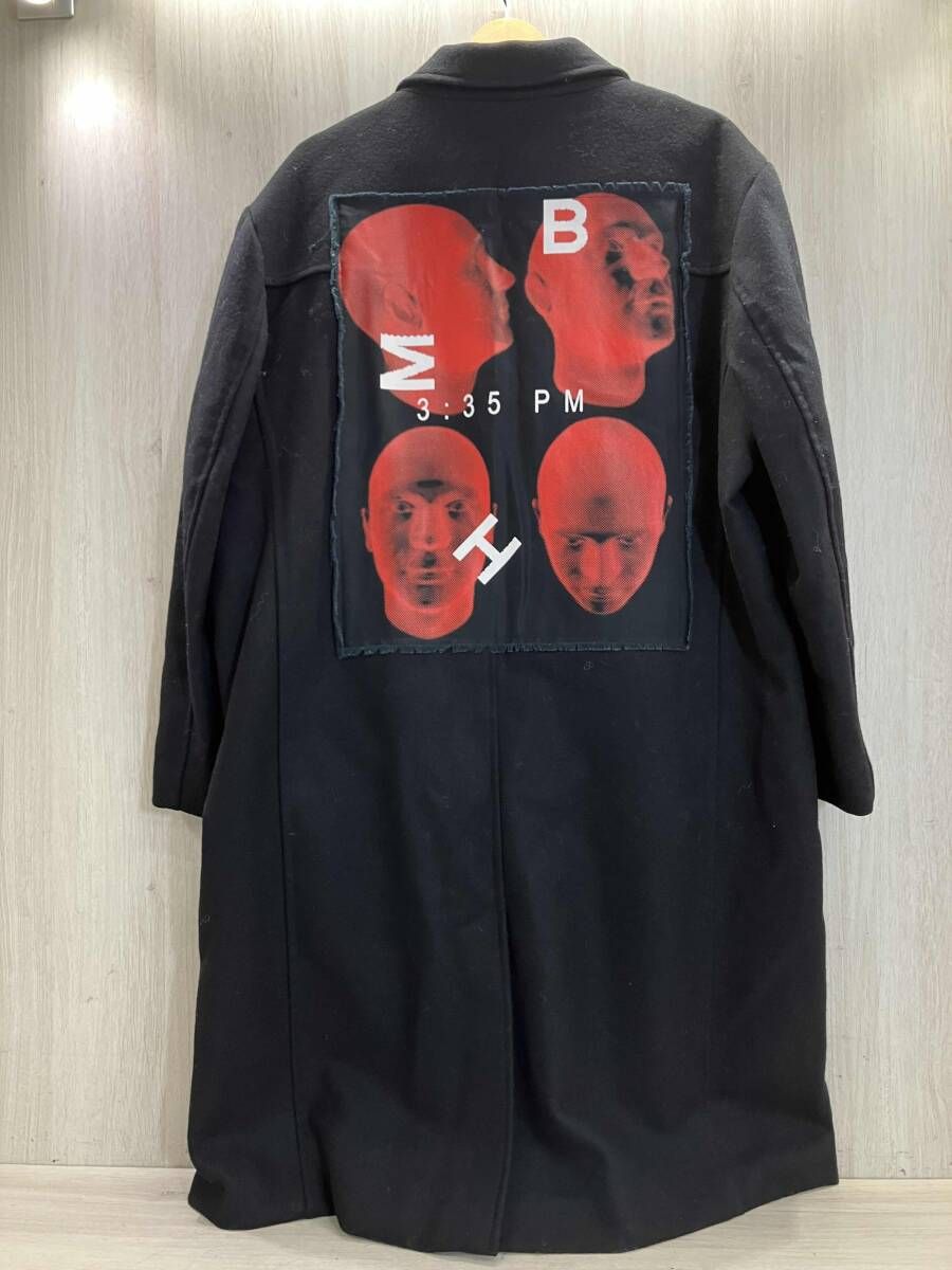 冬 MISBHV ミスビヘイブ チェスターコート ロングコート ワッペン