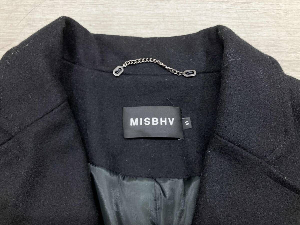 冬 MISBHV ミスビヘイブ チェスターコート ロングコート ワッペン