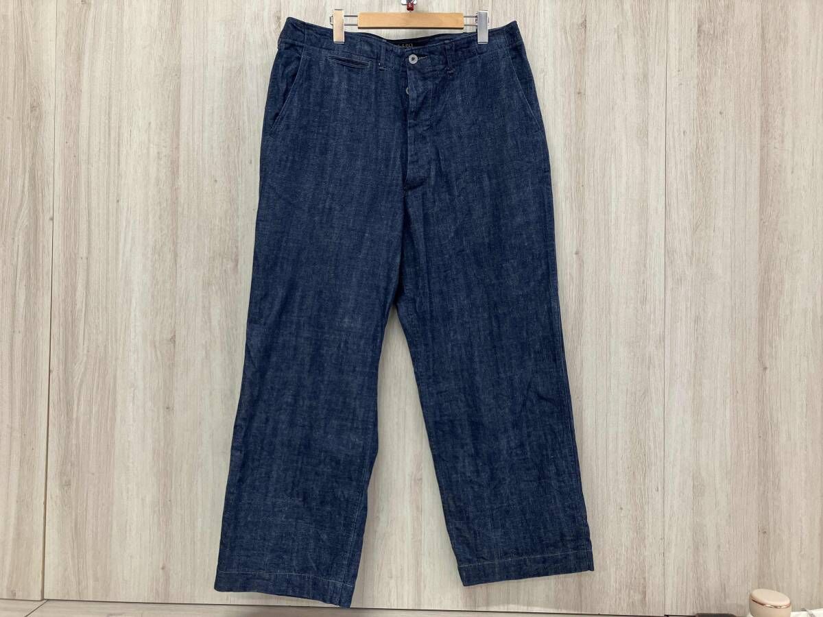 JELADO ジェラート ジーンズ ボタンフライ XLサイズ以上 ブルー