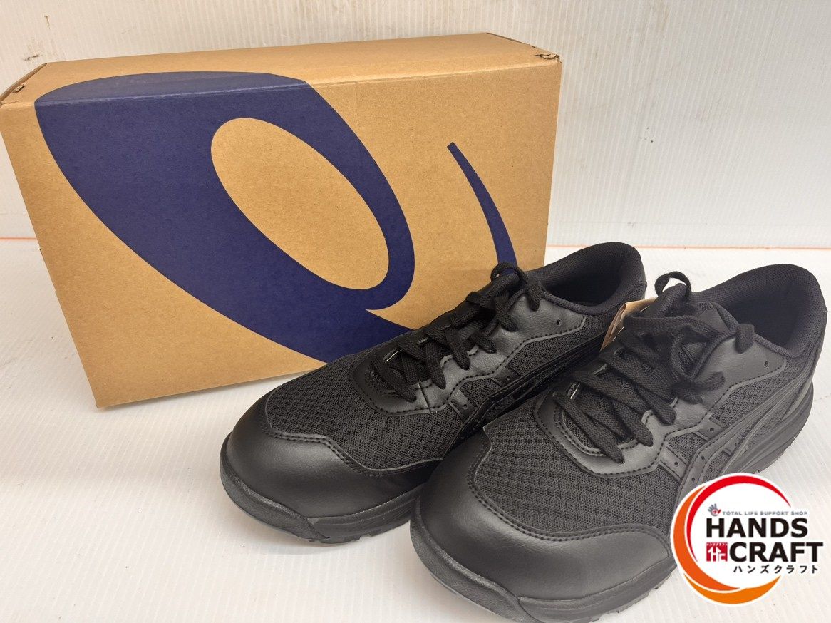 ☆アシックス asics 安全靴 26cm WINJOB CP221 ブラック×ブラック