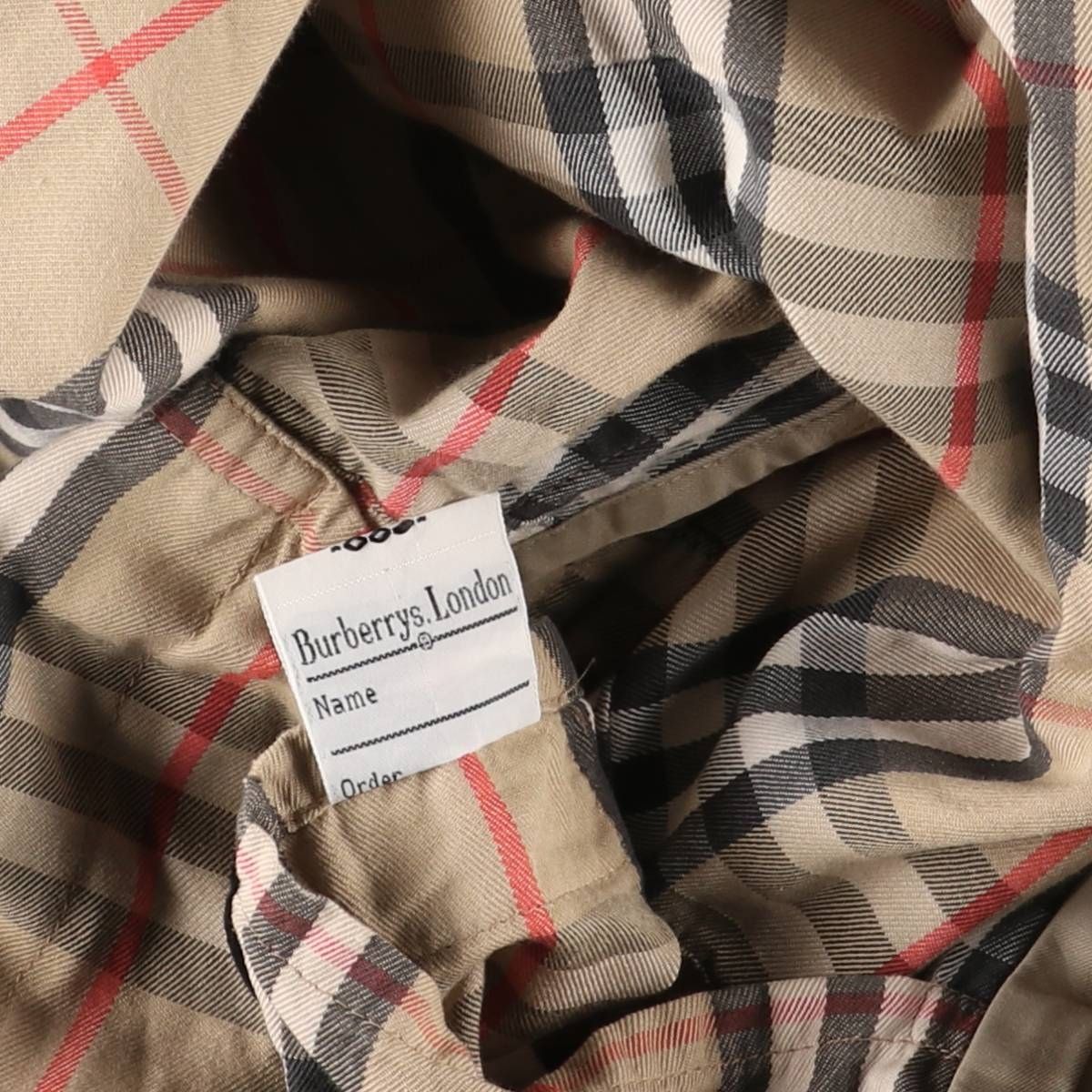 古着 バーバリー Burberry's コットン100％ トレンチコート 英国製 メンズL相当/evb032830 古着 バーバリー Burberry's コットン100％ トレンチコート 英国製