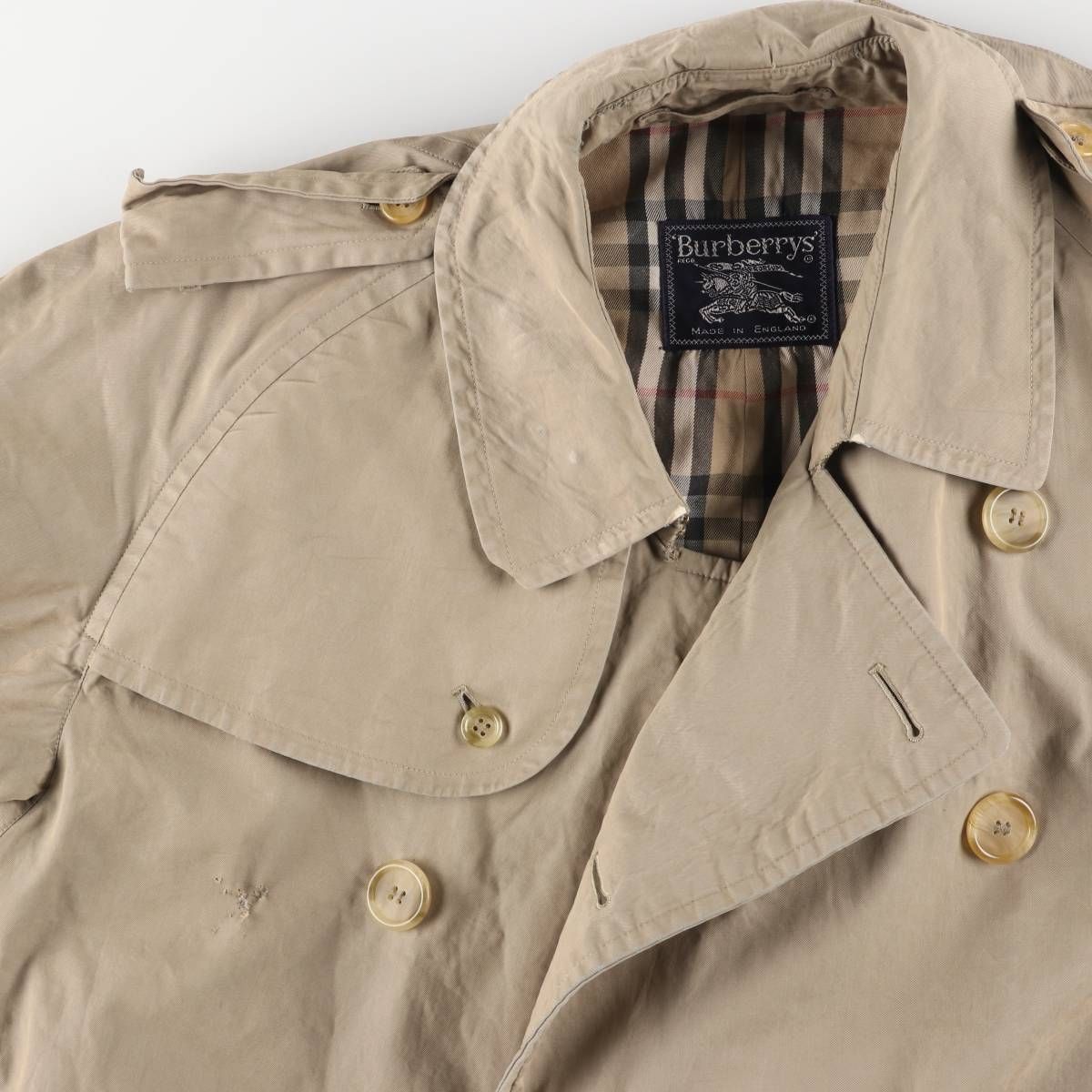 古着 バーバリー Burberry's コットン100％ トレンチコート 英国製