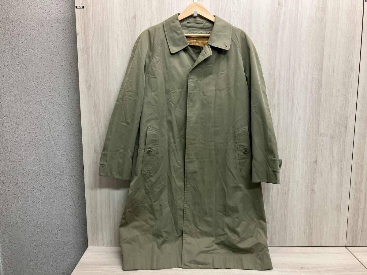 ✨️美品✨ Burberrys バーバリー ステンカラーコート ライナー カーキ 美品✨Burberrys バーバリー カーキ ステンカラーコート英国製