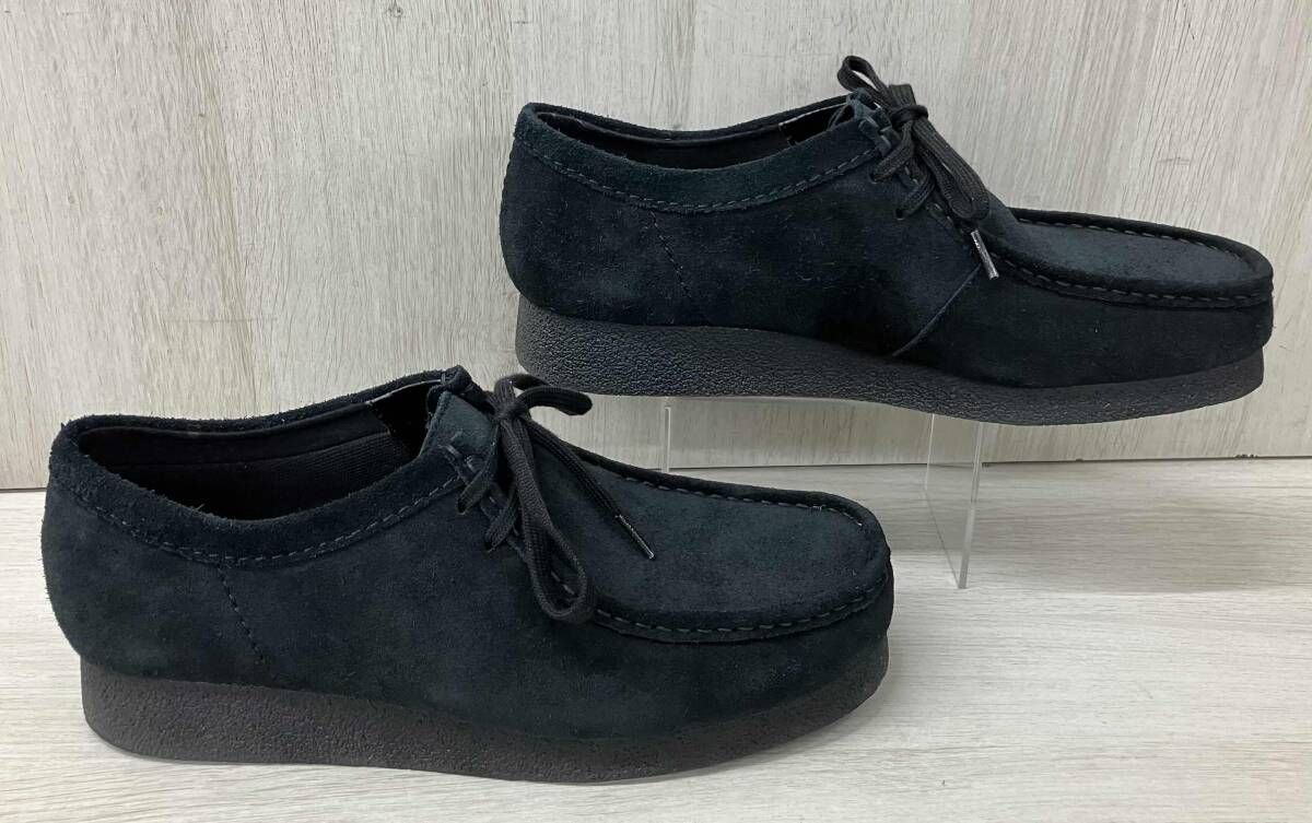  Clarks クラークス ワラビーブーツ デザートブーツ ブラック US 11 その他 ブーツ 革靴