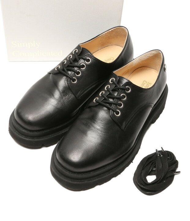 simply complicated lug derby v2 ブラック サイズ9 シンプリー