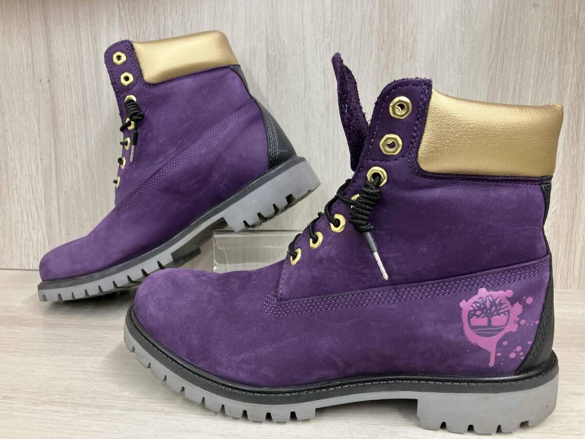 Timberland ワークブーツ 27.5 cm パープル