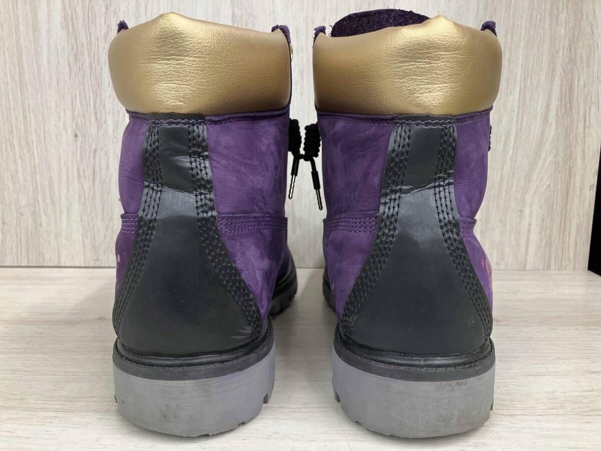 Timberland ワークブーツ 27.5cm パープル - メルカリ