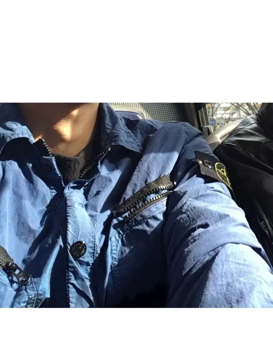 STONE ISLAND ストーンアイランド ウィンドブレーカー ジャケット ブルー 95