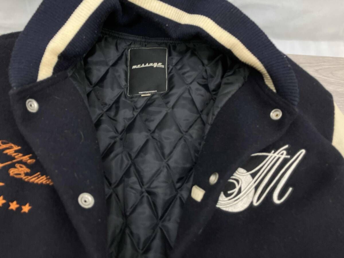 TEAM MESSAGE チームメッセージ 5周年 スタジャン 表記サイズ L