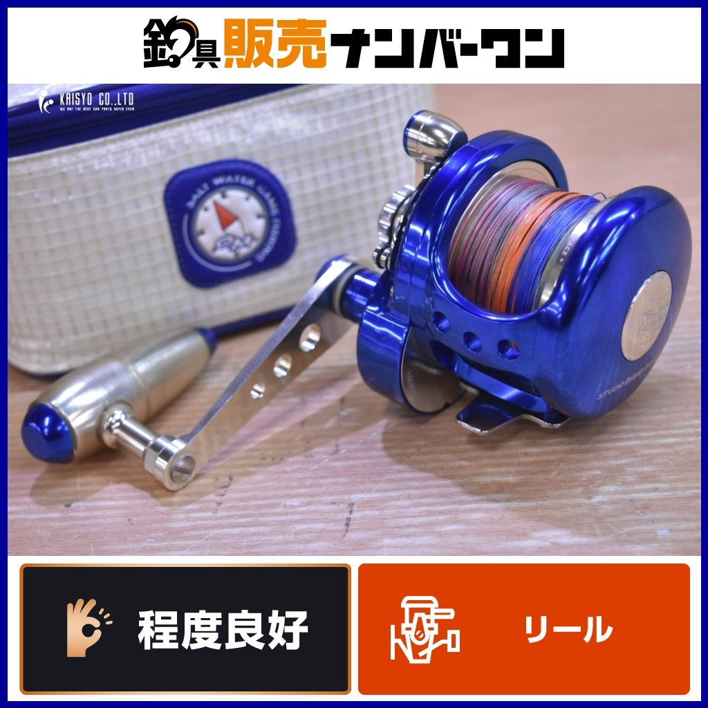 スタジオオーシャンマーク ブルーヘブン L 120-B 右 STUDIO OCEAN MARK BLUE HEAVEN ベイトリール オフショア ジギング ブリ ヒラマサ 等