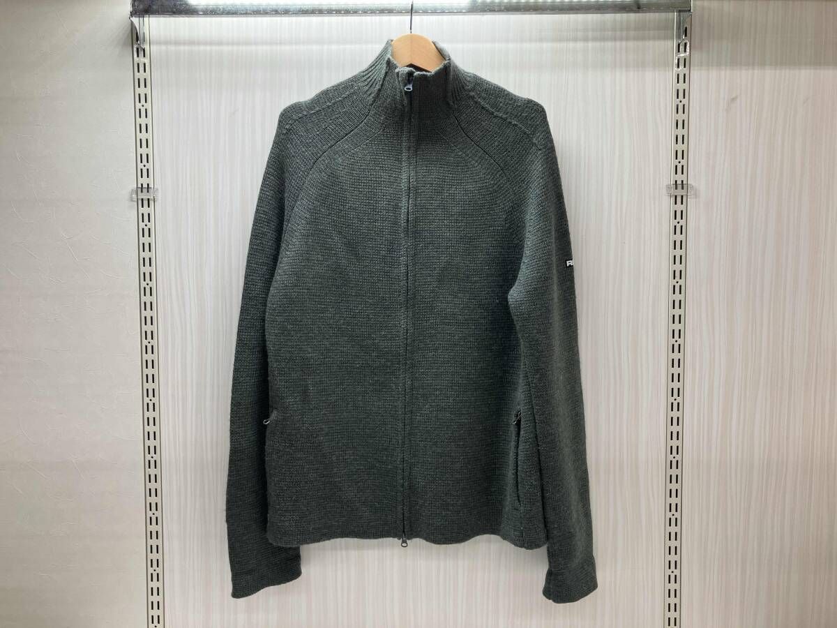 RLX POLO SPORT ジップアップニット サイズXL グレー 最新 POLO RALPH