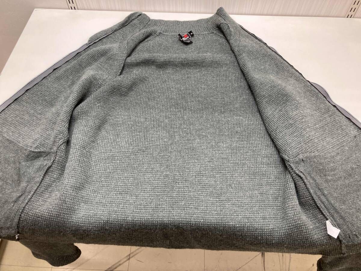 RLX POLO SPORT ジップアップニット サイズXL グレー 最新 POLO RALPH