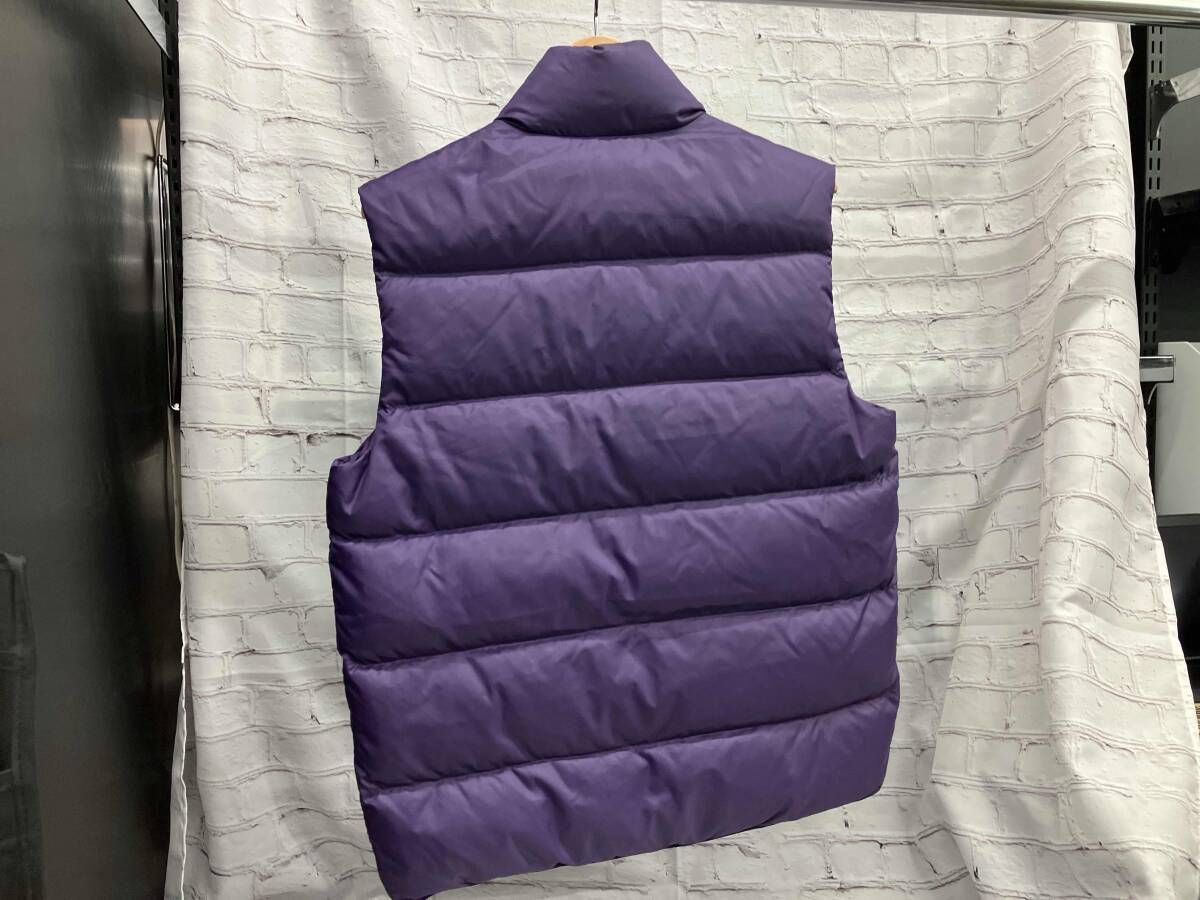 MONCLER 43330 50 68959 ダウンベスト ダウンジャケット パープル モンクレール