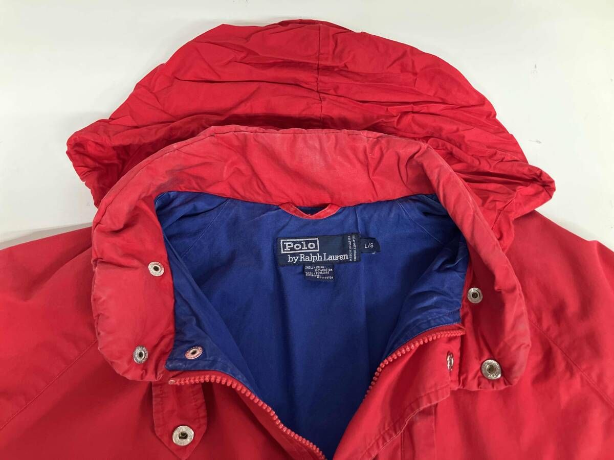 POLO RALPH LAUREN ポロラルフローレン セーリングジャケット 赤 ロゴ 