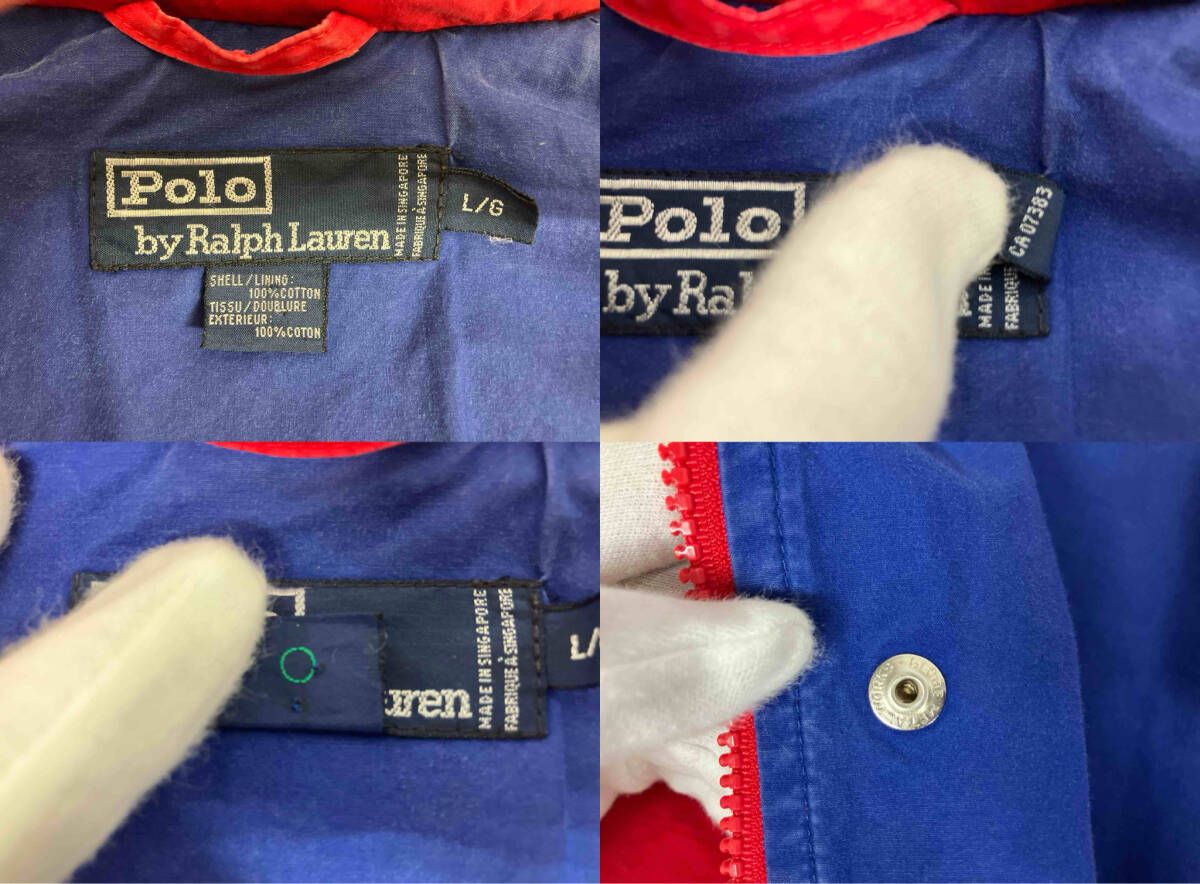 POLO RALPH LAUREN ポロラルフローレン セーリングジャケット 赤 ロゴ 