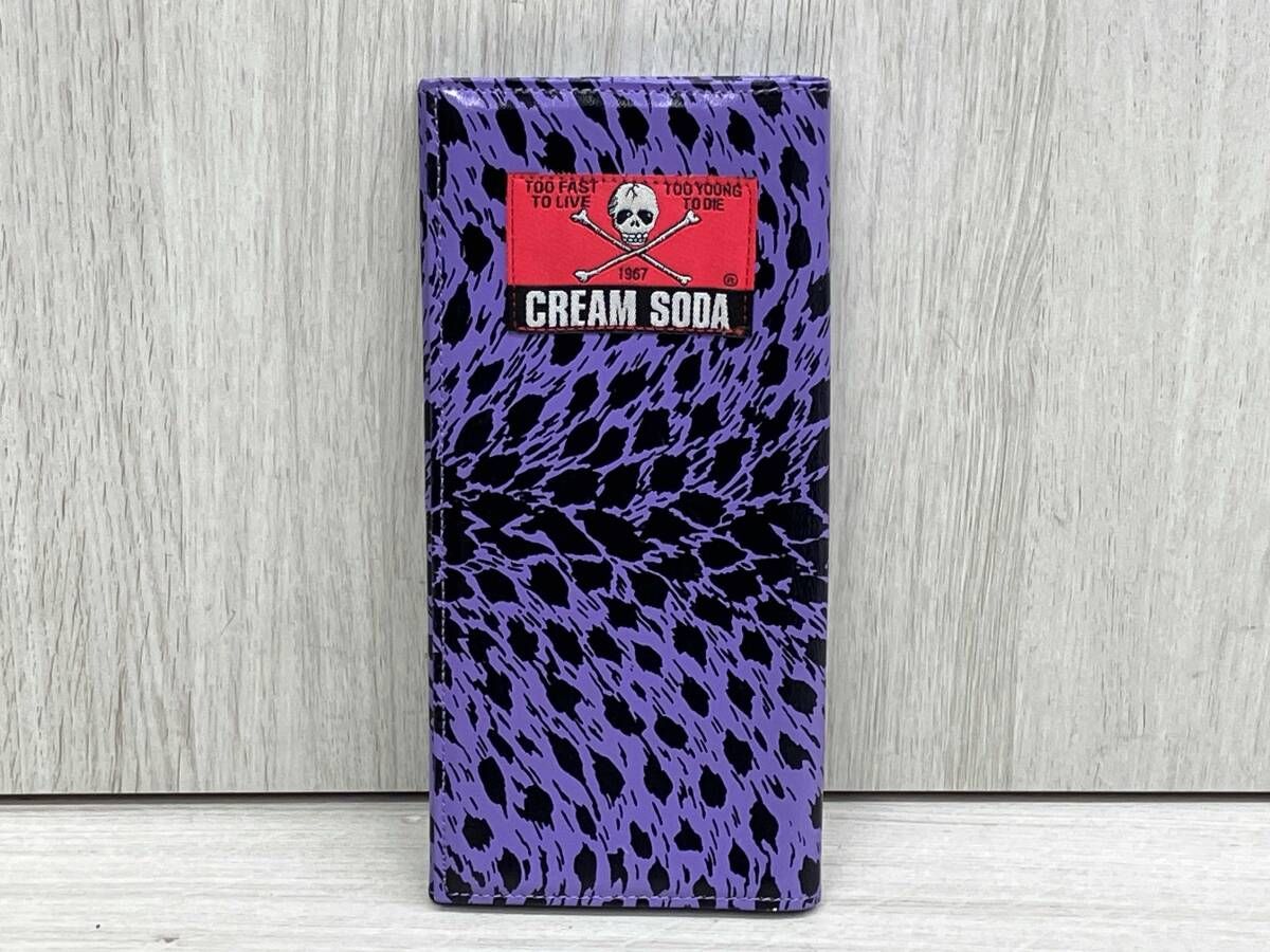 cream soda 二つ折り長財布 クリームソーダ - メルカリ