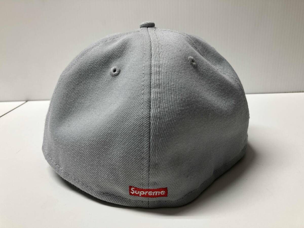 supreme × ERA シュプリーム ニューエラ サイズ7 5 8 ライトグレー
