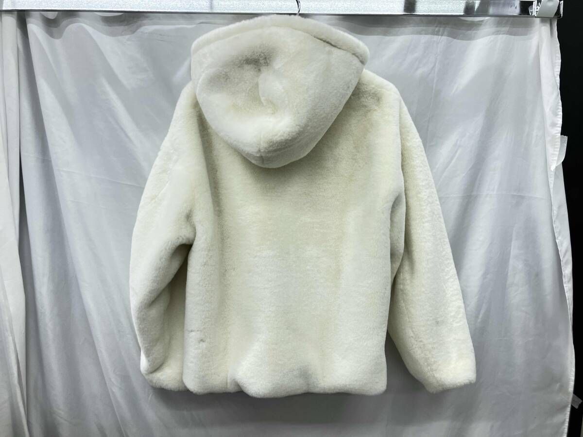 ATRAS YUMOLAユモア ファーコート -L アイボリー サイズ03