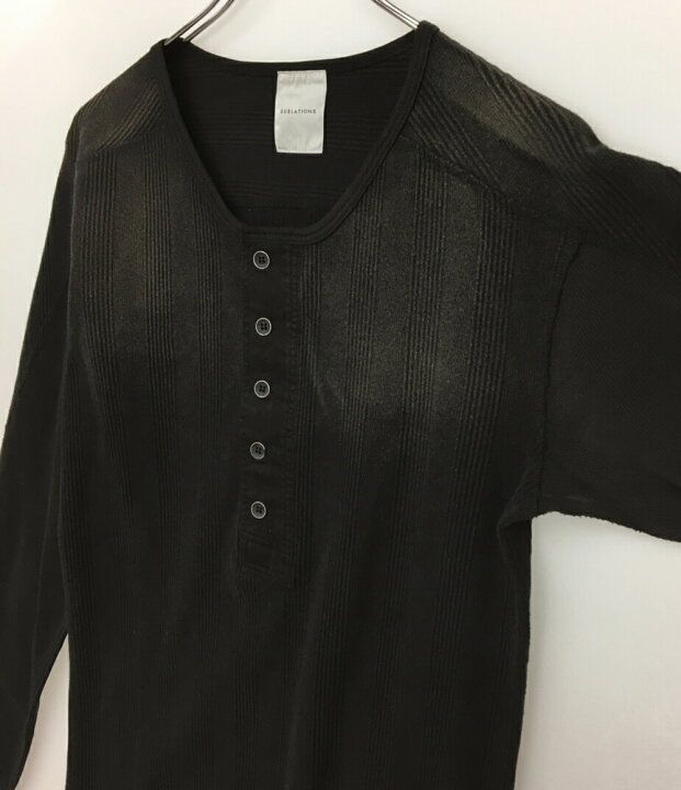 25aw SUBLATIONS MILITARY THERMAL HENRYNECK SHIRT FADE サイズF